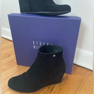 Stuart Weitzman Black Suade boots